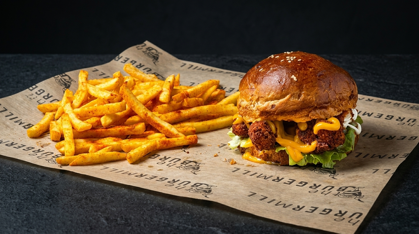 CAJUN COMBO BURGER